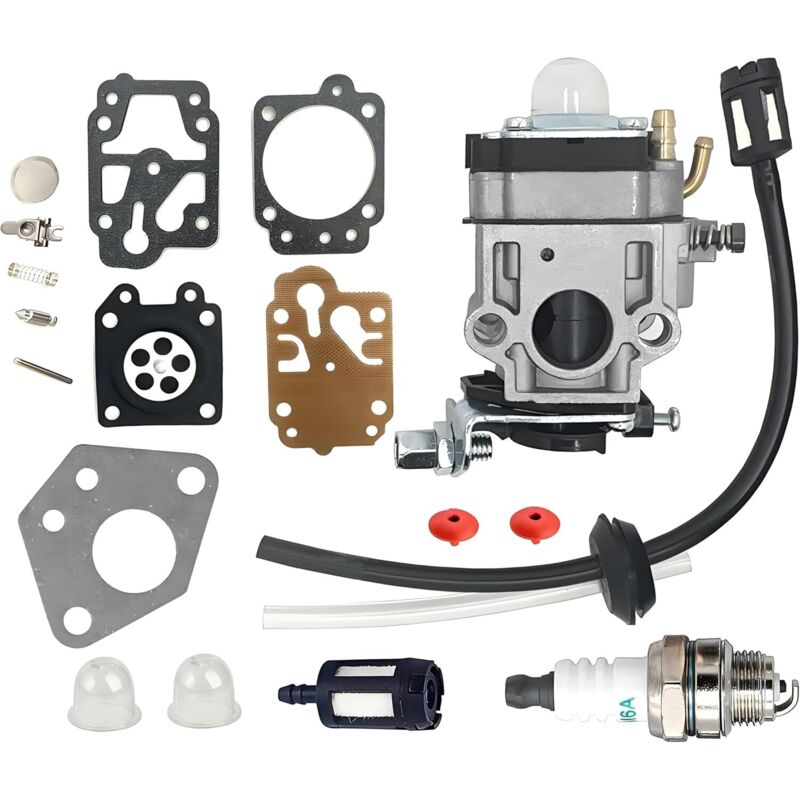 52cc, 49cc, 43cc Freischneider-vergaser-reparatursatz – Inklusive Dichtungen, Zündkerze Und Kraftstofffilter – Ulisem