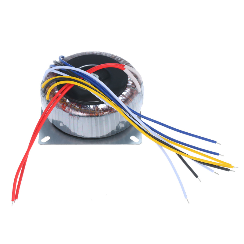 200-w-ringkerntransformator Aus Reinkupfer, Einphasig, Für Tonvorverstärker, Audio-cd-player, Monitore Und Lautsprecher. Mit Schutzschaltung. Stromversorgung: 110 V Ac Auf 12 V/28 V Ac.