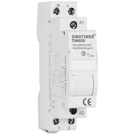 100 240 V Ac/dc Wlan Smart-timer-schalter 16 A Fernbedienung Per Tuya App