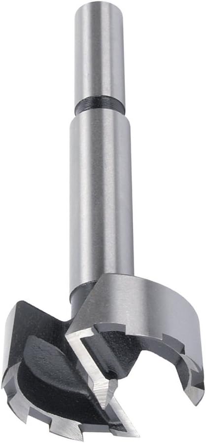 1 Mit Zentrierspitze, Cv, Ø 48 Mm, Länge 90 Mm, Schaft-ø 10 Mm, Mit Zentrierspitze, 2 Hauptschneiden, Gezahnter Umfangsrand Silber