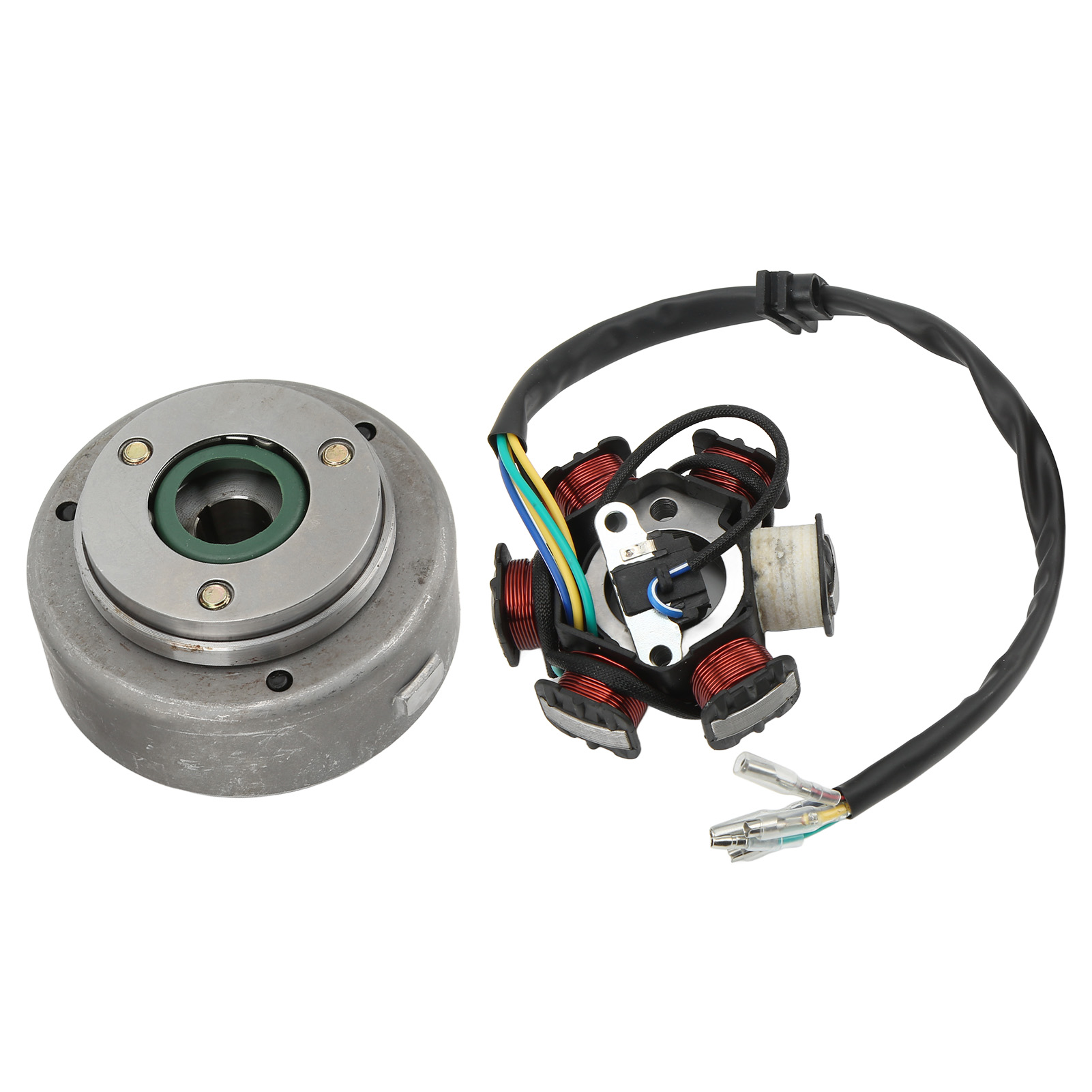 Hochfeste Ersatzteile Für Die 6-spulen-statorplatten-schwungradrollen Von Gy6 110-cm³- Und 125-cm³-motoren