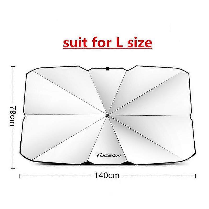 Faltbarer Sonnenschutz Für Die Windschutzscheibe Von Hyundai Tucson, Creta, Eon, Equus, I10, I20, I40, Ioniq, Ix25, Ix55, Kona Und Santa Fe