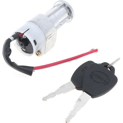 Mini-batterieschlosszylinder Für Motorrad, Roller, Elektrofahrrad, E-bike, Silber