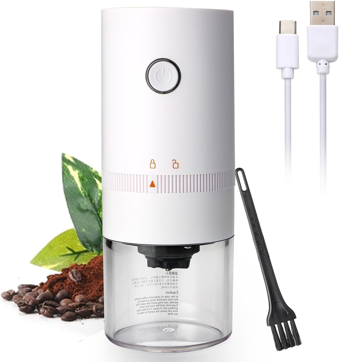 Tragbare Kaffeemühle Klein – Elektrische Kaffeebohnenmühle Mit Mehreren Mahleinstellungen Für French Press, Cold Brew, Moka Pot, Pour Over, Espressomaschine