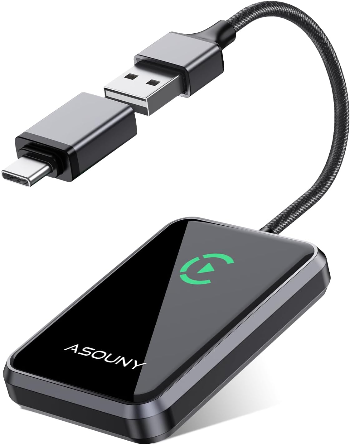 Kabelloser Carplay 2025-adapter – Verwandelt Kabelgebundenes Carplay In Kabelloses Carplay, Plug & Play, Kompatibel Mit Autos Ab 2016 Und Iphone 6+ (ios 10+) (pessimistisch)