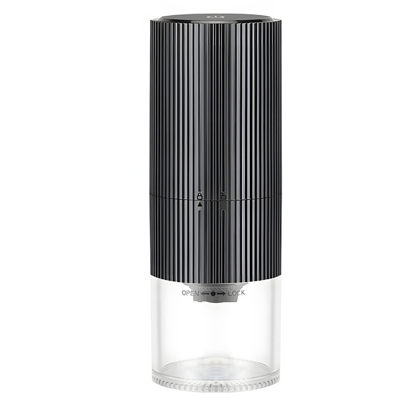 Elektrische Kaffeemühle Mit Metallmahlwerk, Usb-c-aufladbar, Edelstahlkern, Einstellbaren Mahlgraden, Led-touchscreen (für Filterkaffee)