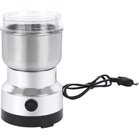 Kaffeemühle, Gewürzmühle, Elektrische 150-w-kaffeebohnenmühle, Mini-haushaltsmühle, Multifunktionale Kräutermühle Für Getreide, Nüsse, Kaffeebohnen, Gewürze Und Kräuter