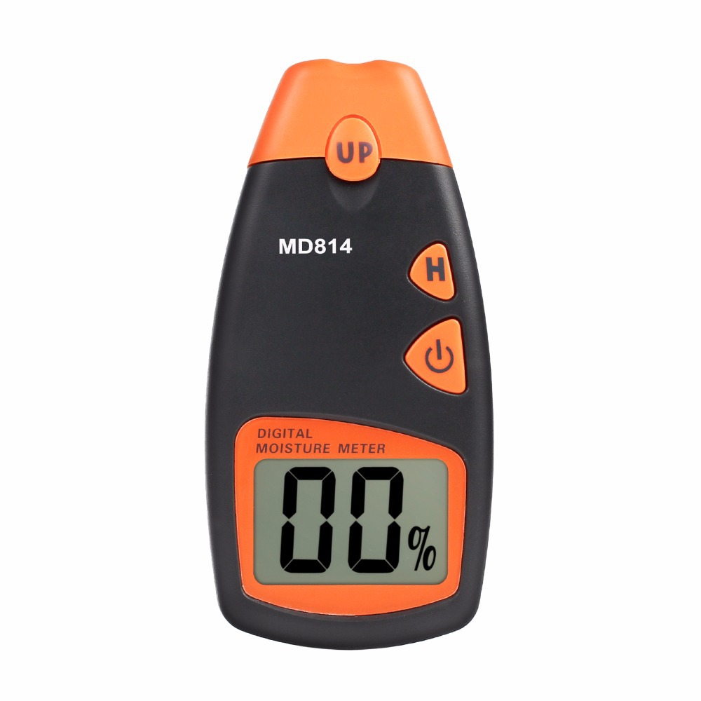 Tragbares Stifthygrometer Mit Lcd-display Mit Automatischer Abschaltung Zur Schnellen Messung Der Holzfeuchtigkeit (ohne Batterie)