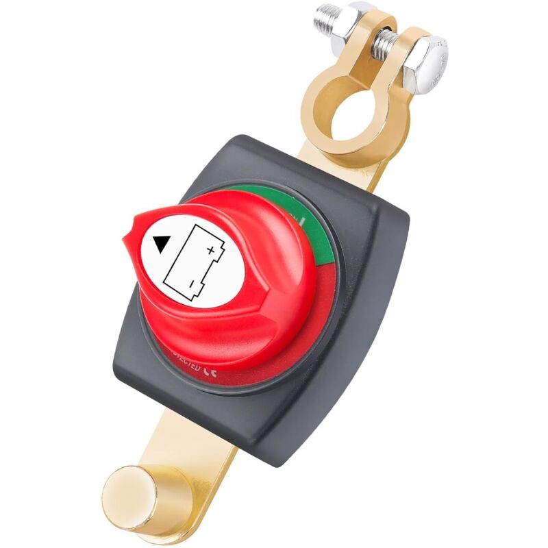 Wasserdichter 12-48v Batterieschutzschalter – Hauptschalter Für Autos, Lkw, Motorräder, Wohnmobile Und Boote – Einfache Installation