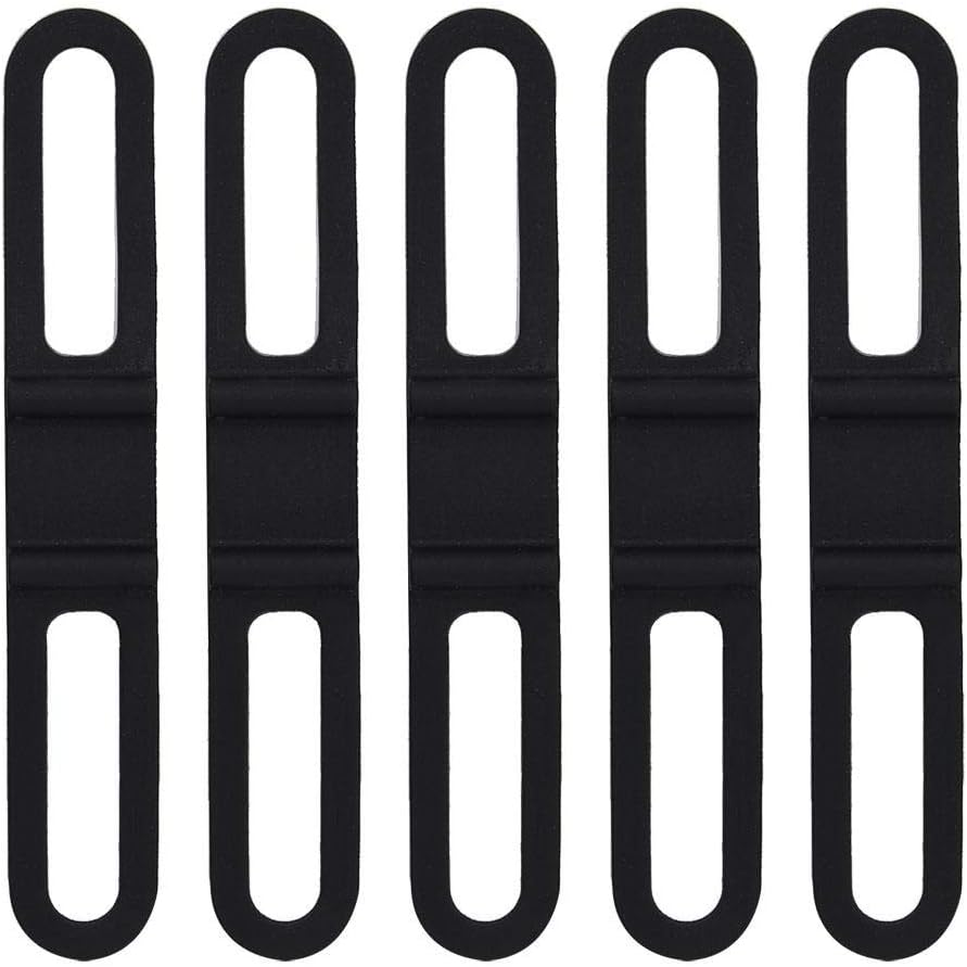 Universelle Fahrradlenker-lichthalterung, Gummiband Zur Befestigung Von Fahrradspiegeln, 5-teiliges Yclette-set, Gummiband, Armband, Taschenlampenhalterung, Fahrradband, Lenkerhalterung