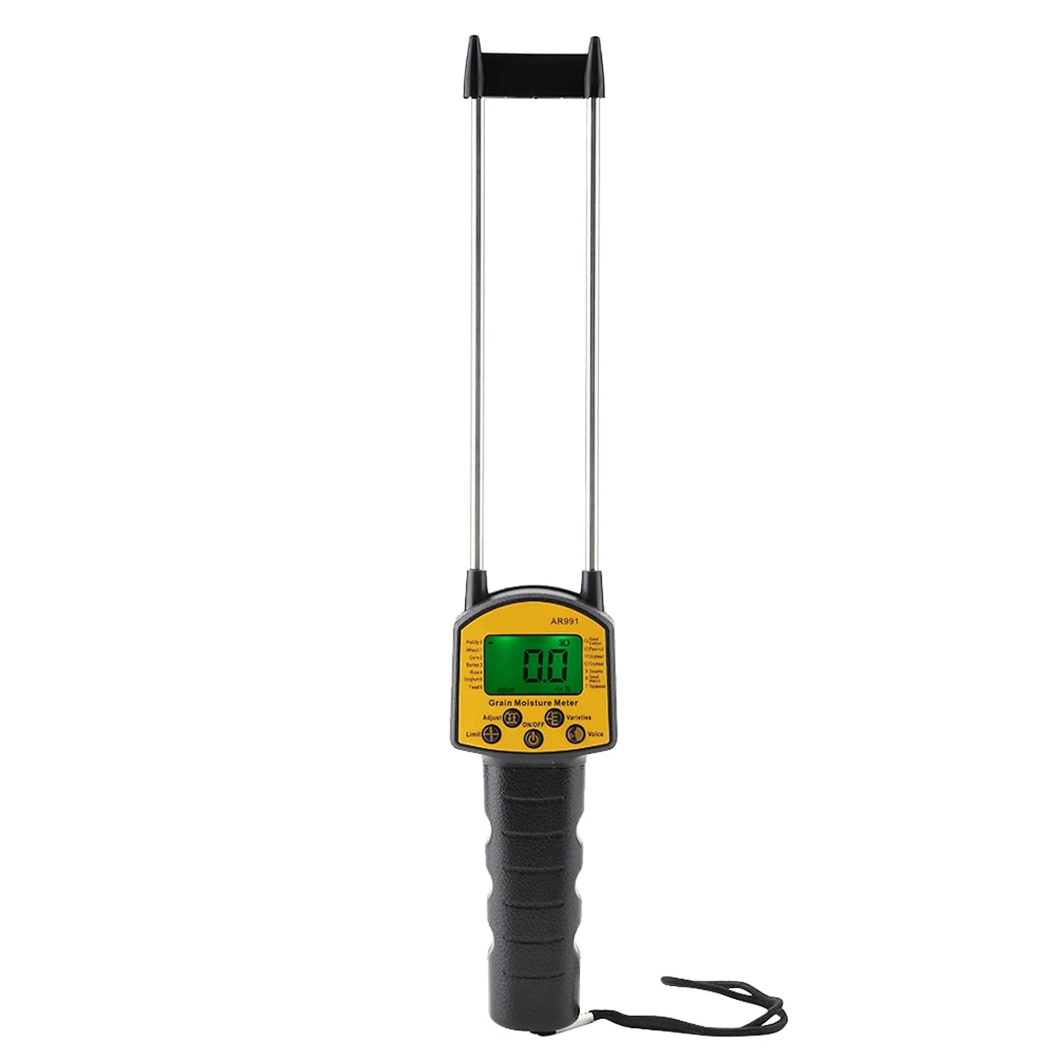 Getreide-feuchtigkeitsmesser, Reis-hygrometer, Getreide-feuchtigkeitsmesser, Sonden-feuchtigkeitstester Für Weizen, Mais, Multifunktionsfaser, Erdnuss, Sojabohnen-feuchtigkeitsmesser