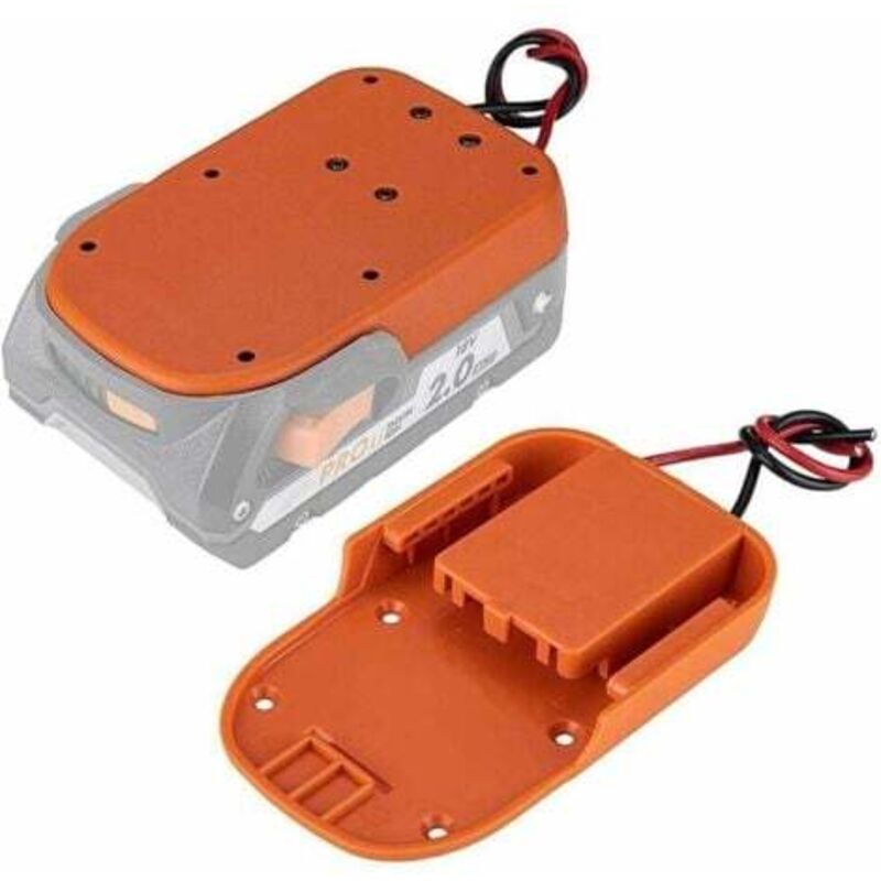 [niemals Verwendet] Stromanschluss, Akkuadapter Für Ridgid 18v Auf Aeg 18v, 12 Awg Akkuadapter Mit Befestigungslöchern