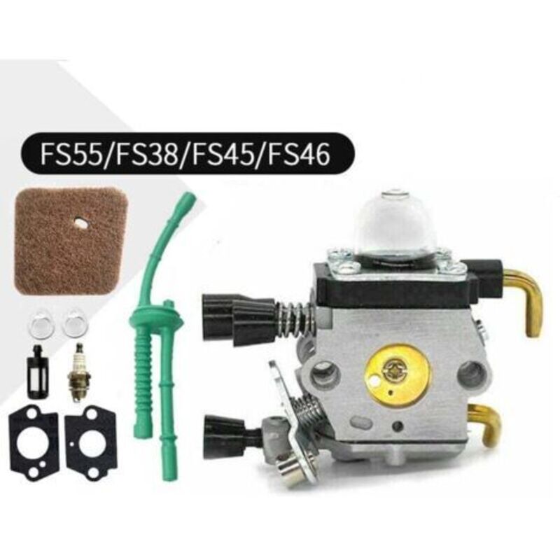 [niemals Verwendet] Vergaser Für Stihl Fs55, Fs38, Fs55r, Fs55rc, Hl45, Km55, Fs80, Fr85, Fh75, Fs45, Fs46, Fs74, Fs75, Hl75, Hs70, C1q-s63, C1q-s69 Motor, Freischneider, Trimmer, Inklusive Dichtung,