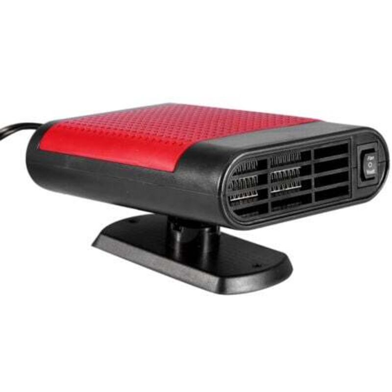 [niemals Verwendet] Tragbarer 12v-elektrofensterheizer Für Auto, Wäschetrockner, Windschutzscheibenlüfter, Entfroster, Entfeuchter (rot)