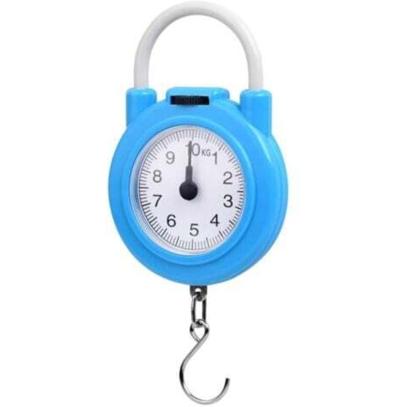 [niemals Verwendet] Gepäckwaage, Dynamische Waage Bis 10 Kg, Klein Und Tragbar Mit Komfortablem Griff Für Reisen Und Arbeit