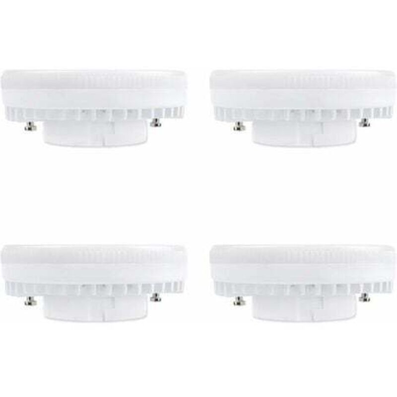 [niemals Verwendet] Gx53 Led-lampe, 9 W, Kaltweiß (6000 K), 120° Abstrahlwinkel, Entspricht Einer 15-18 W Gx53 Energiesparlampe, 900 Lm, Nicht Dimmbar, Einbau-led-spot Für Küchenschränke/decken/kleide