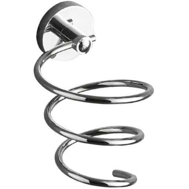 [niemals Verwendet] (edelstahlfarben) Wandmontierter Haartrocknerhalter, Haartrocknerhalter Aus Edelstahl, Verchromter Kabelhalter Fürs Badezimmer