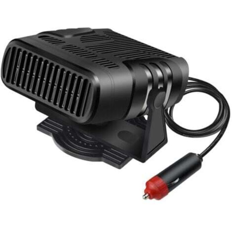 [niemals Verwendet] Auto-heißluftgebläse, Auto-luftreiniger, Windschutzscheibenheizung, 200 W, 24 V, Universelles Multifunktions-heizgerät, Schwarz