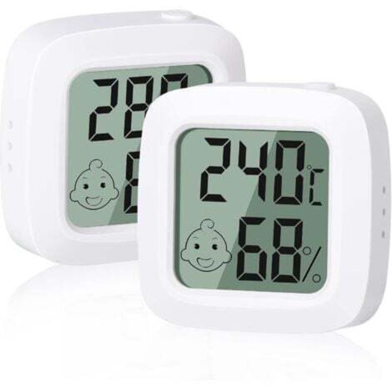 [niemals Verwendet] Stück, Kleines, Hochpräzises Digitales Thermometer-hygrometer, Für Büro, Babyzimmer, Komfortables Ankleidezimmer