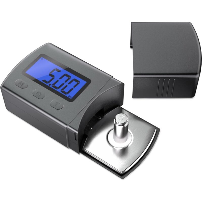 [niemals Verwendet] Hochpräzise Digitale Mini-plattenspieler-stichnadelkraftskala 0,01 G / 5,00 G Mit Blauer Lcd-hintergrundbeleuchtung Für Tonarm-tonabnehmer