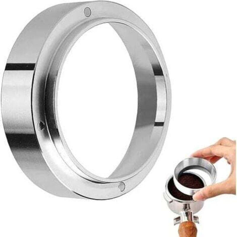[niemals Verwendet] 53-mm-kaffeepulverringe – Dosierring – Magnetischer Kaffeedosierring, Geeignet Für Kaffeemaschinen Und Ein Unverzichtbares Werkzeug Für Handgebrühten Kaffee