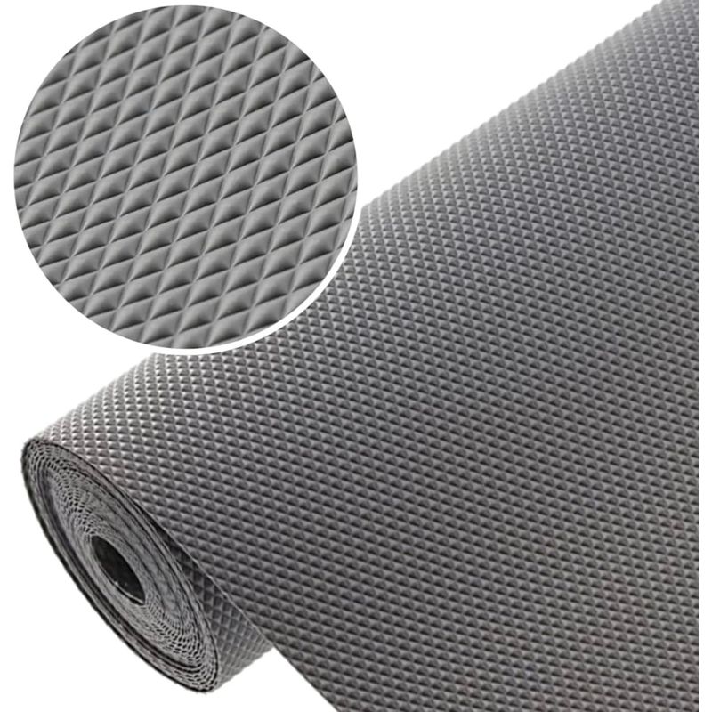 Rutschfeste Matte Für Kühlschrankschubladen Und -ablagen, Mattenrolle Für Schränke, Küchenschubladenschutz – Anthrazit, 30 X 300 Cm