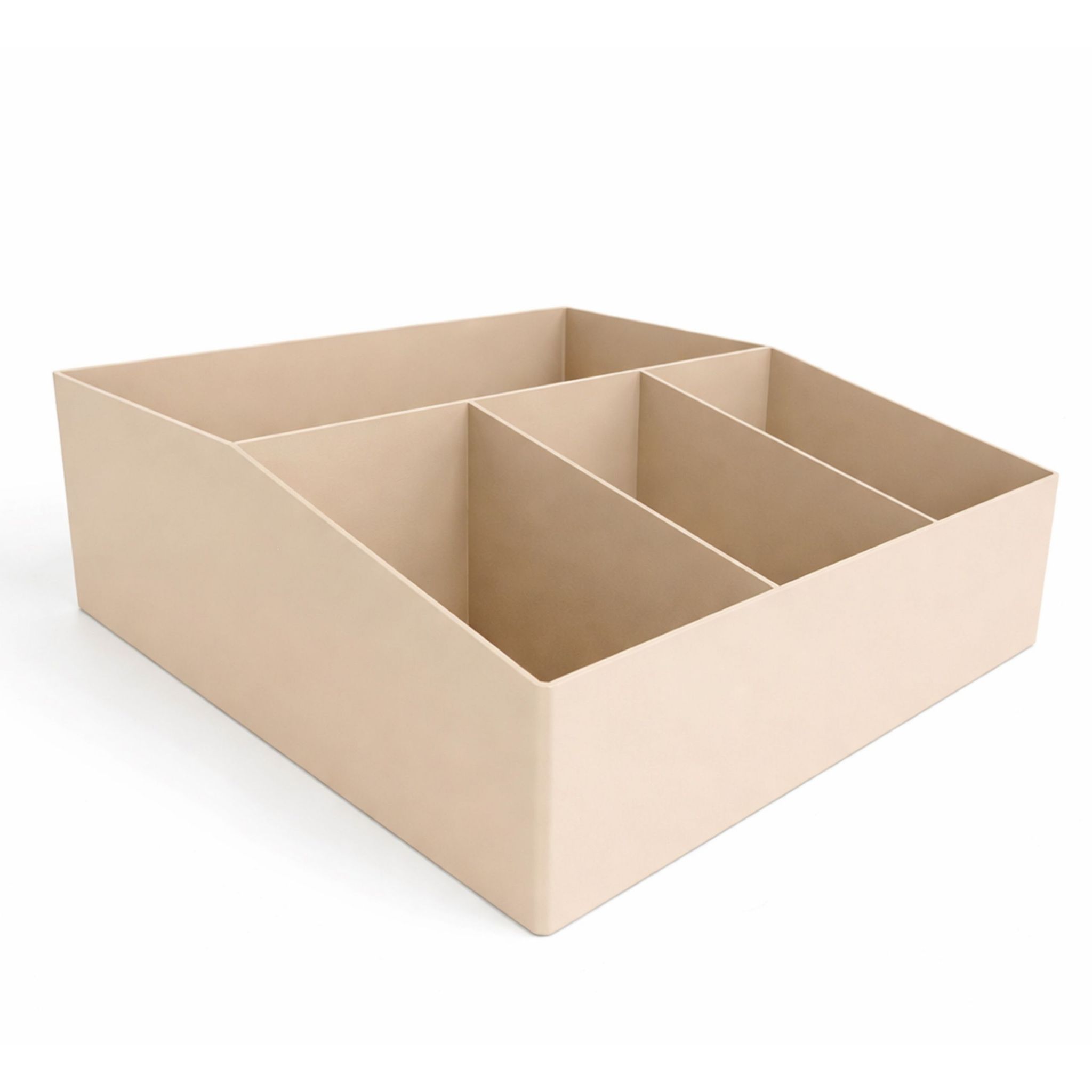 Kaffeeorganizer, Beigefarbener Behälter Für Zubehör Neben Der Kaffeemaschine