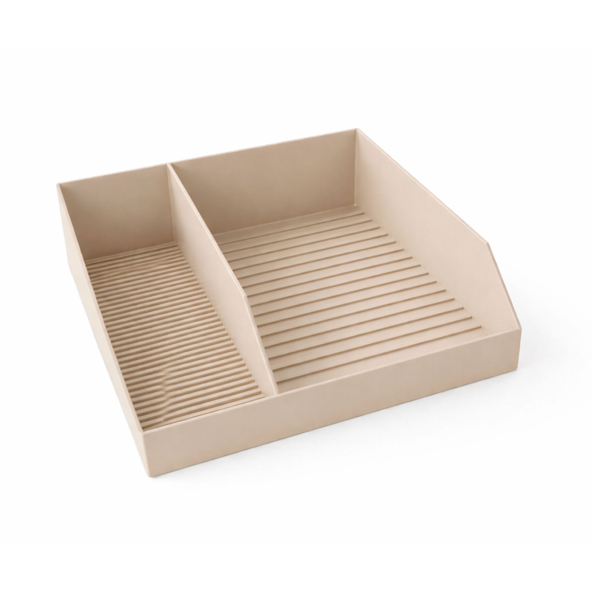 Ein Praktischer Gewürzorganizer In Beige.