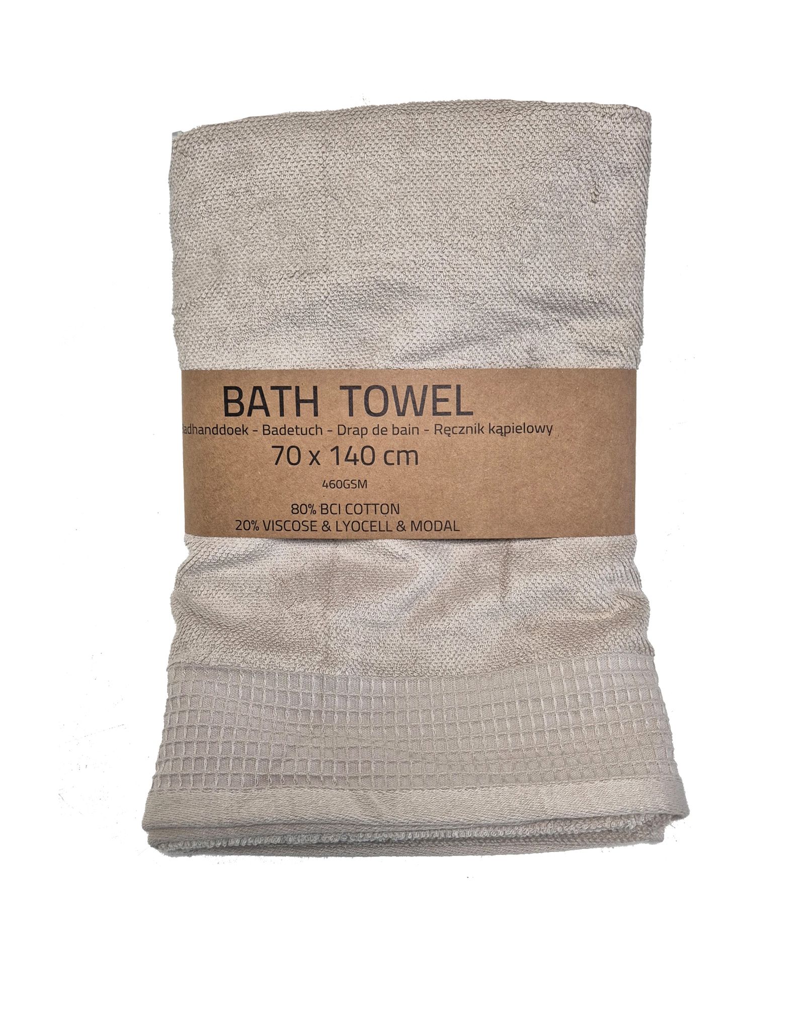 Nhp Handtuch Beige (447 G/m²) 70 X 140