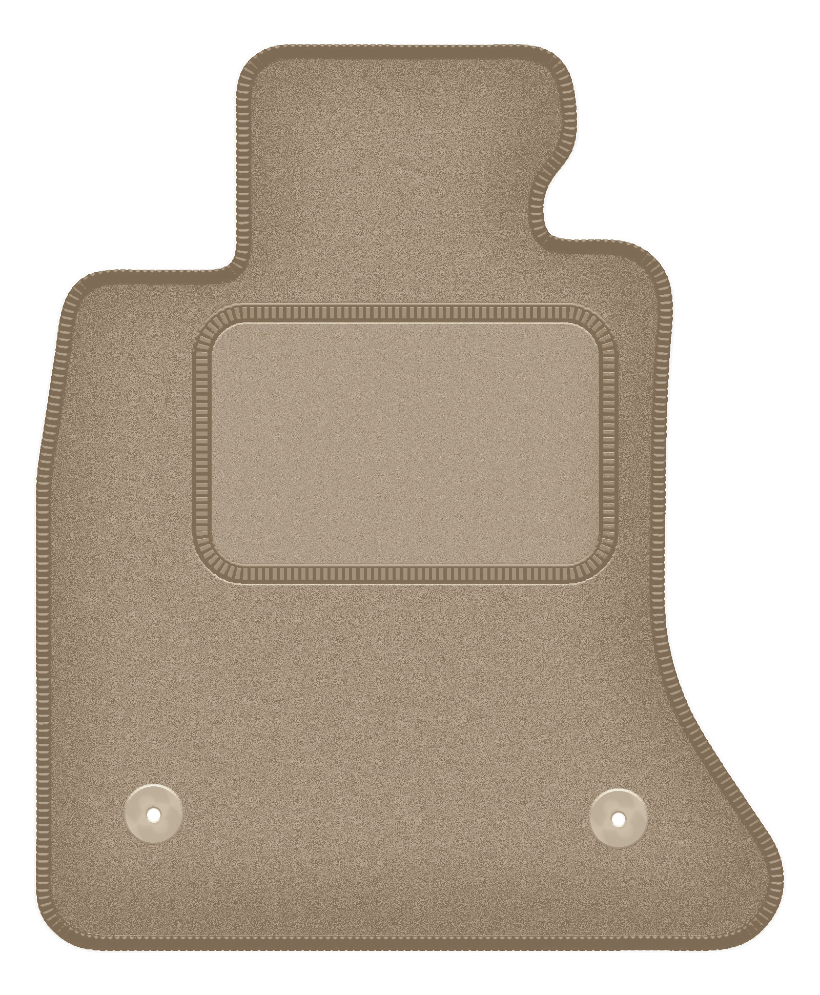 Fahrermatte Aus Velours Für: Bmw 5er F11fl Touring (2013–2017), Beige