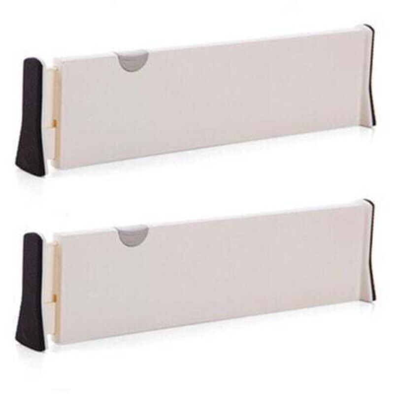[niemals Verwendet] Schubladeneinteiler (2er-set), Verstellbare Schubladenorganizer (28,3–44 Cm), Küchenschubladeneinteiler Für Schlafzimmer, Badezimmer, Büro, Kleiderschrank