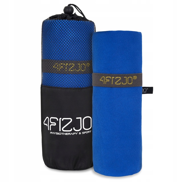 4fizjo Mikrofaser-sporthandtuch 180 X 100 Cm Groß Blau
