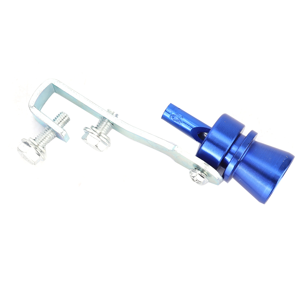 Whistle Sound Turbo-schalldämpfer Aluminium Blau S/m Automotive Modifikationskit