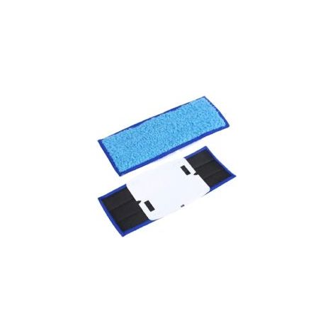 10 Mikrofaser-wischmopp-pads, 185 X 70 Mm, Waschbar, Für Trocken- Und Nassreinigung, Ersatz Für Braava Jet 240/241 (blau) - Crezuo