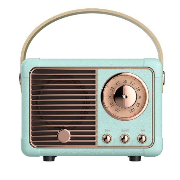 Dieser Meistverkaufte Retro-bluetooth-lautsprecher Besticht Durch Sein Klassisches Design, Ein Integriertes Retro-fm-radio, Hohe Lautstärke Und Unterstützt Bluetooth 5.0. Die Blaue Version Ist Zudem M