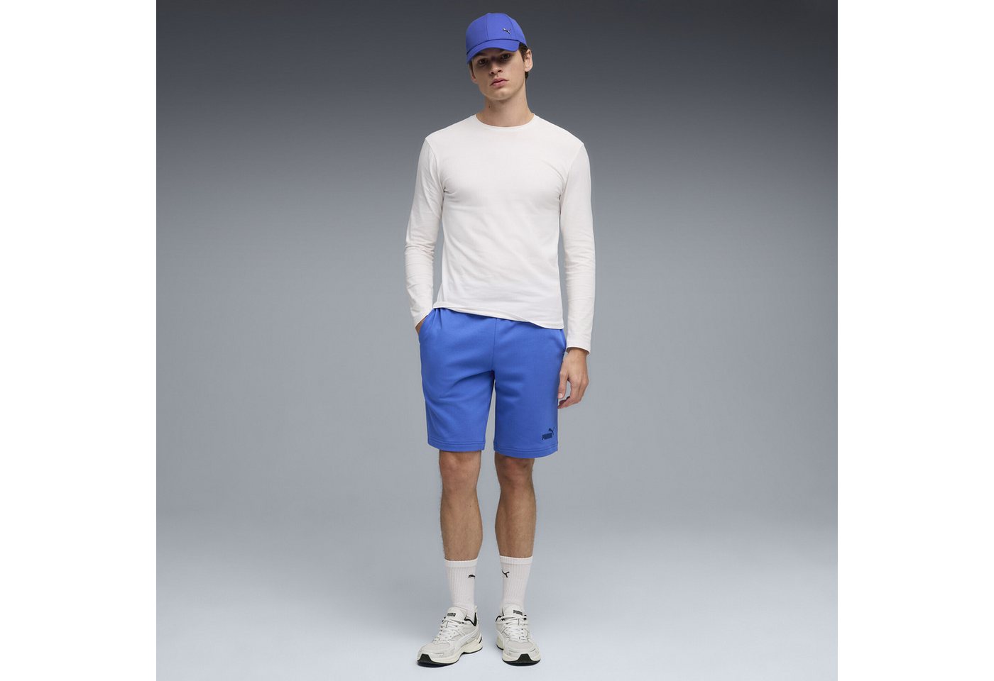 Puma Ess No. 1 Logo Herrenshorts 10'' Blau 68259513 R Xl Bild 3