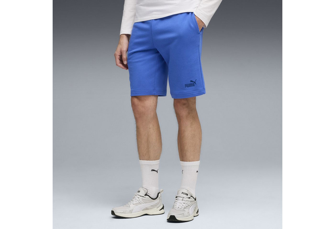 Puma Ess No. 1 Logo Herrenshorts 10'' Blau 68259513 R L