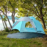 Strandzelt, Schnell Aufgebaut, Sonnenschutzzelt, Leicht Und Kompakt, Für Strand Und Freizeit Im Freien