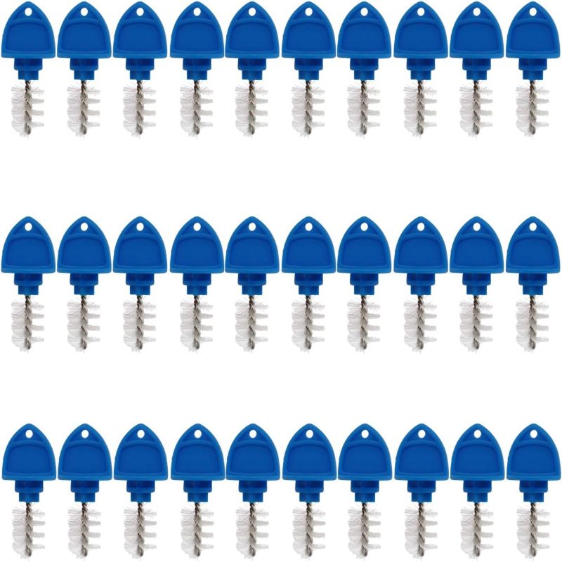 Reinigungsbürsten Für Bierhahnkappen, 30er-pack (blau)
