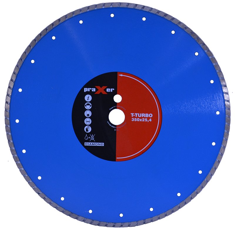 T-turbo 350mm Praxer Diamantscheibe