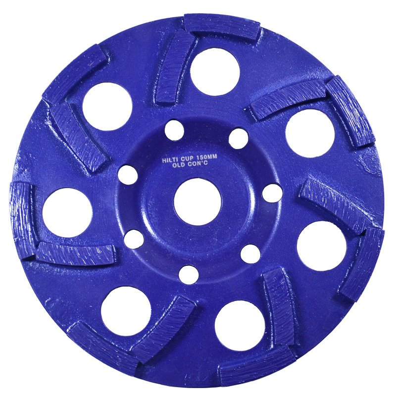T-hsts 150mm Praxer Diamant-topfscheibe