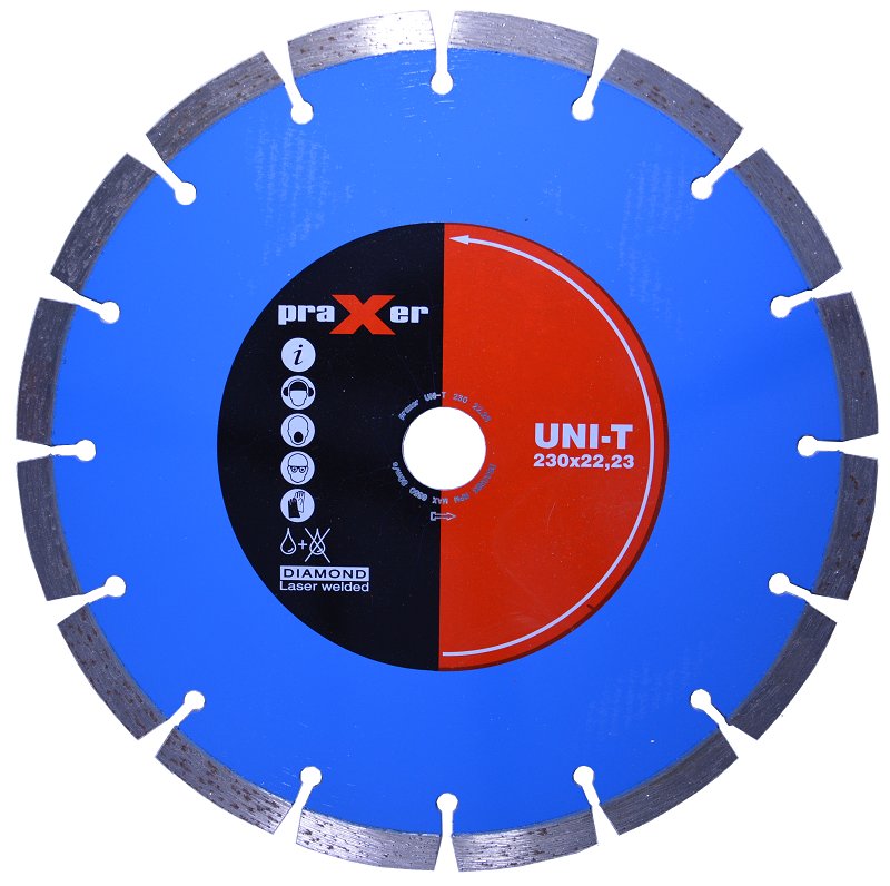 Uni-t 230mm Praxer Diamantscheibe