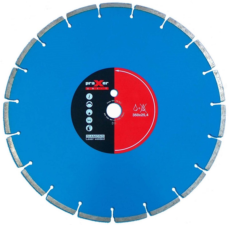 Uni-t 350mm Praxer Diamantscheibe