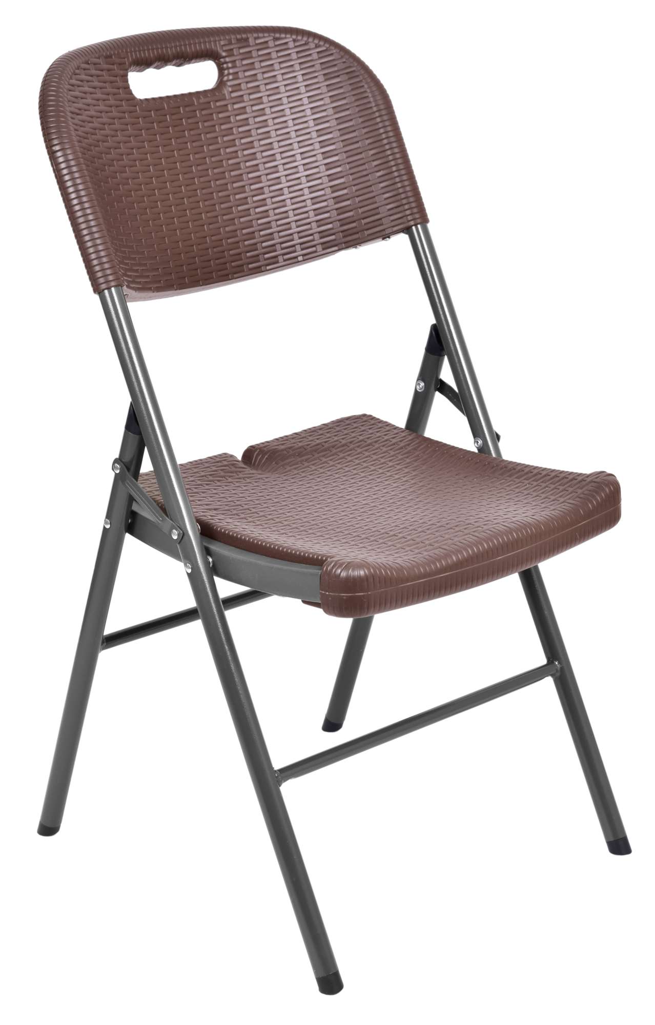 Rattan Catering-stuhl Braun