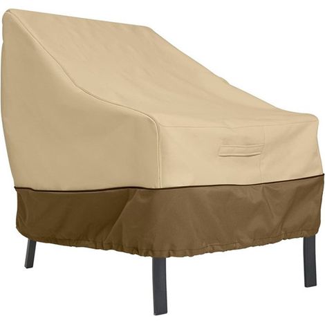 Schutzhülle Für Gartenbänke. Wasserdichte Schutzhülle Aus Oxford-gewebe. Uv- Und Windbeständig, Ideal Für Den Außenbereich. Braun, 210d: 85 × 80 × 91,5 Cm.