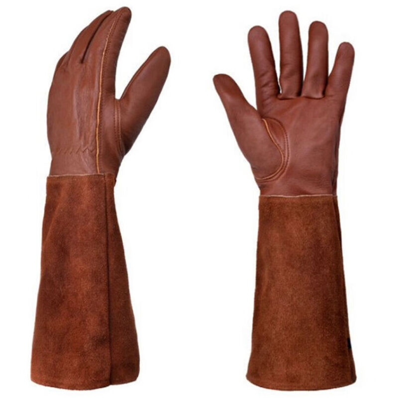 Strapazierfähige Gartenhandschuhe, Schnitt- Und Dornenfest, 42 Cm Lang, Optimaler Schutz Beim Rosenschnitt – Ulisem