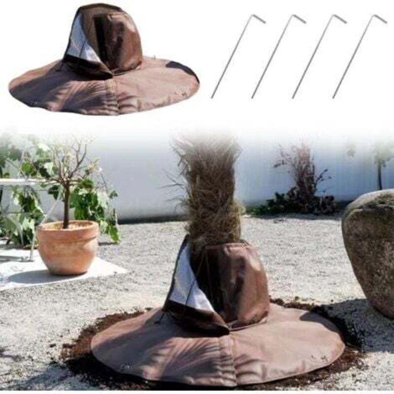[niemals Verwendet] Winterschutz Für Pflanzen, Winterschutz Für Palmenwurzeln, Wiederverwendbare Winterabdeckung 30x30 Cm, Geeignet Zum Winterschutz Von Freilandpflanzen