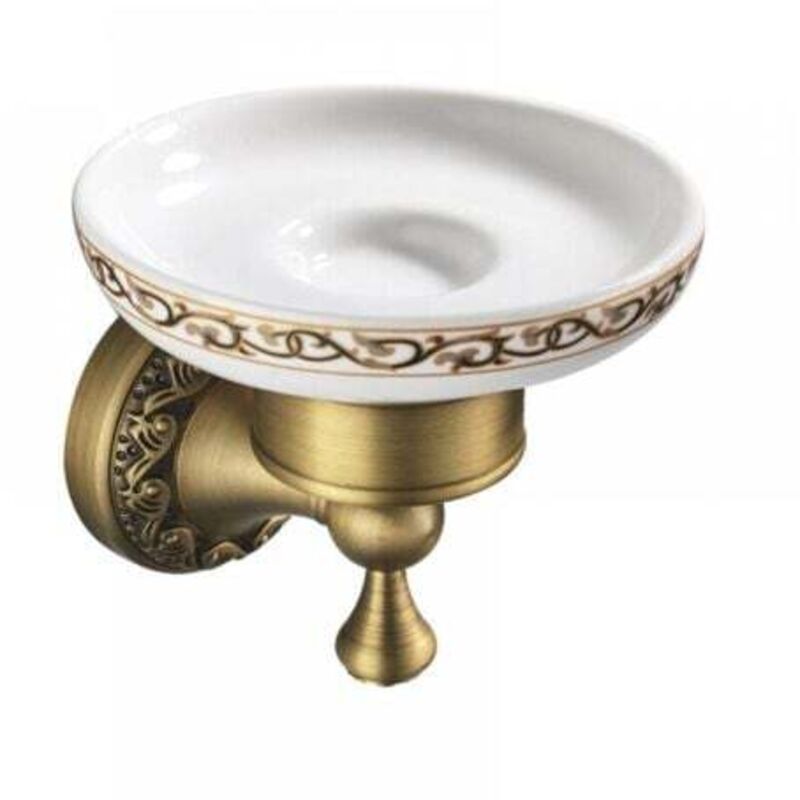 [niemals Verwendet] Seifenschale Aus Bronze Mit Wandmontiertem Duschseifenhalter Aus Messing, Antiker Stil, Hohe Qualität, Zeitloses Design, Ideal Für Badezimmer-wcs