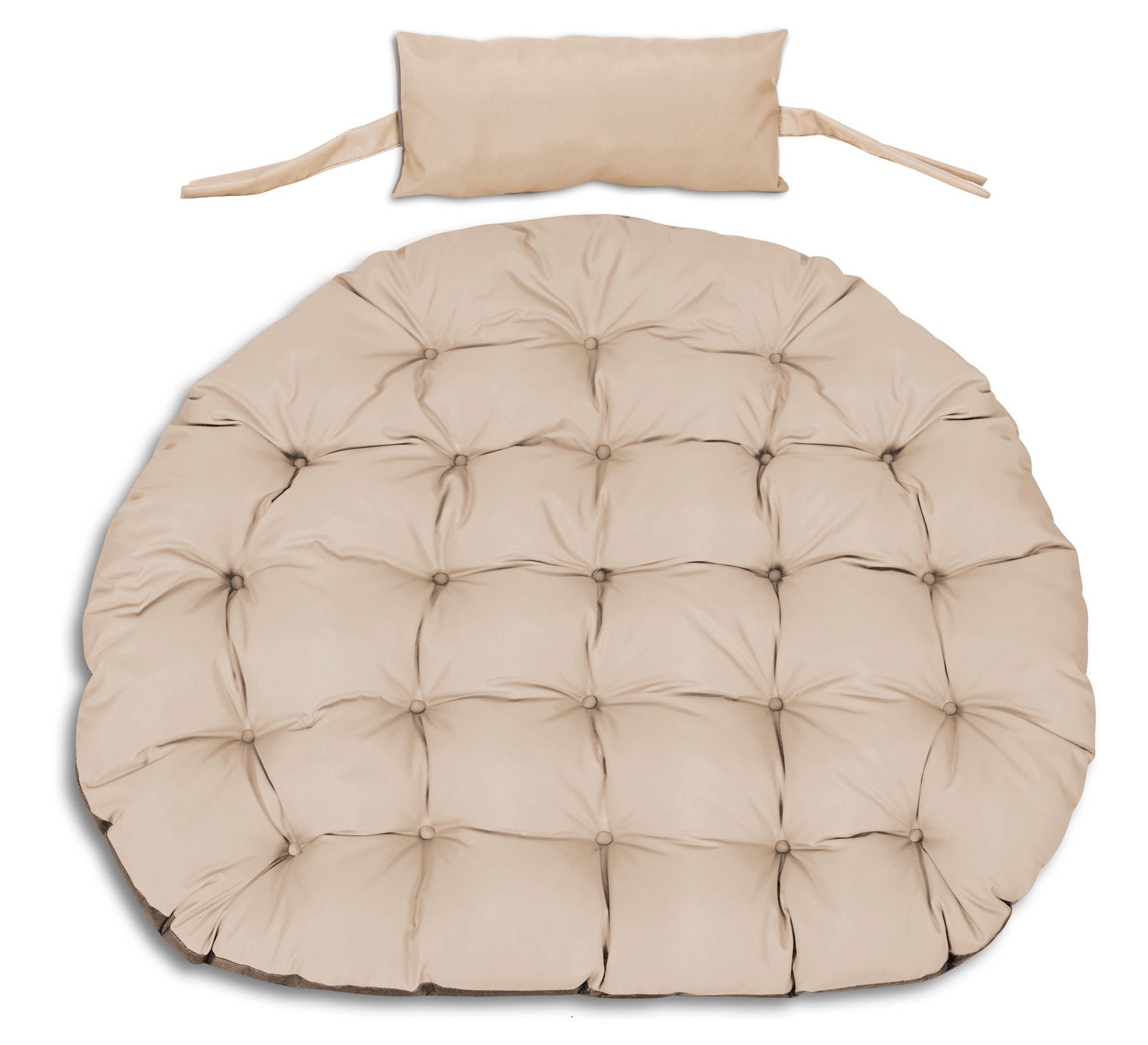 Gartenkissen 120 Cm Für Hängesessel Storchennest, Wasserdicht, Cappuccino