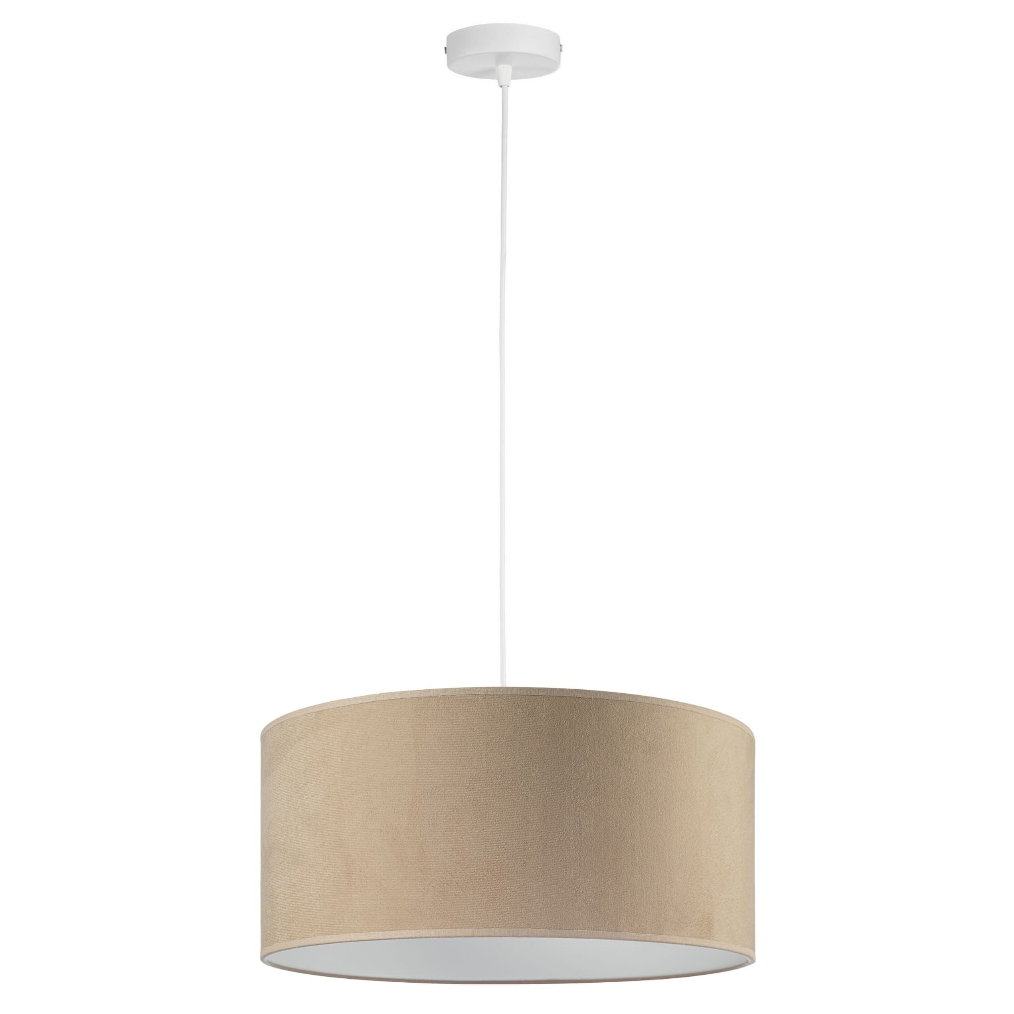 Tornado Bad1 Lampe, Samt-cappuccino